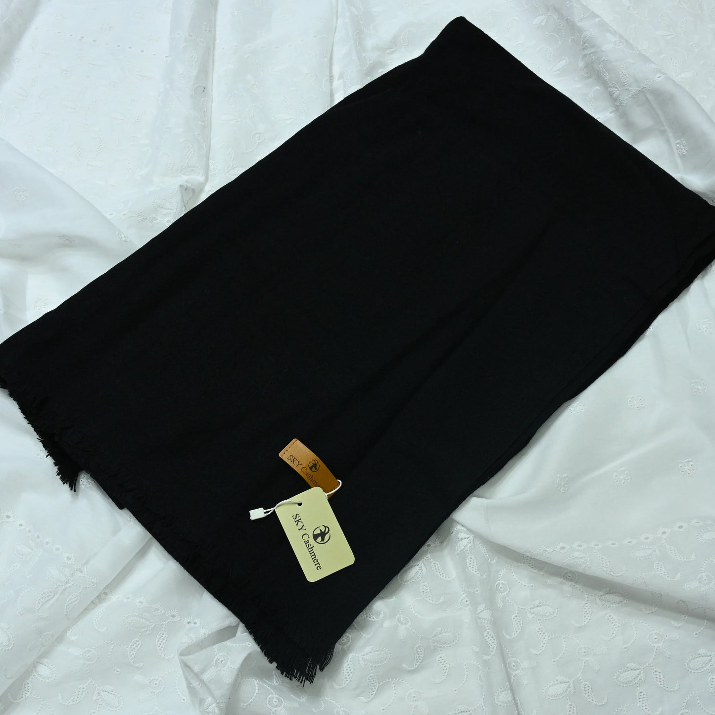 Plain Cashmere Nepali Shawl