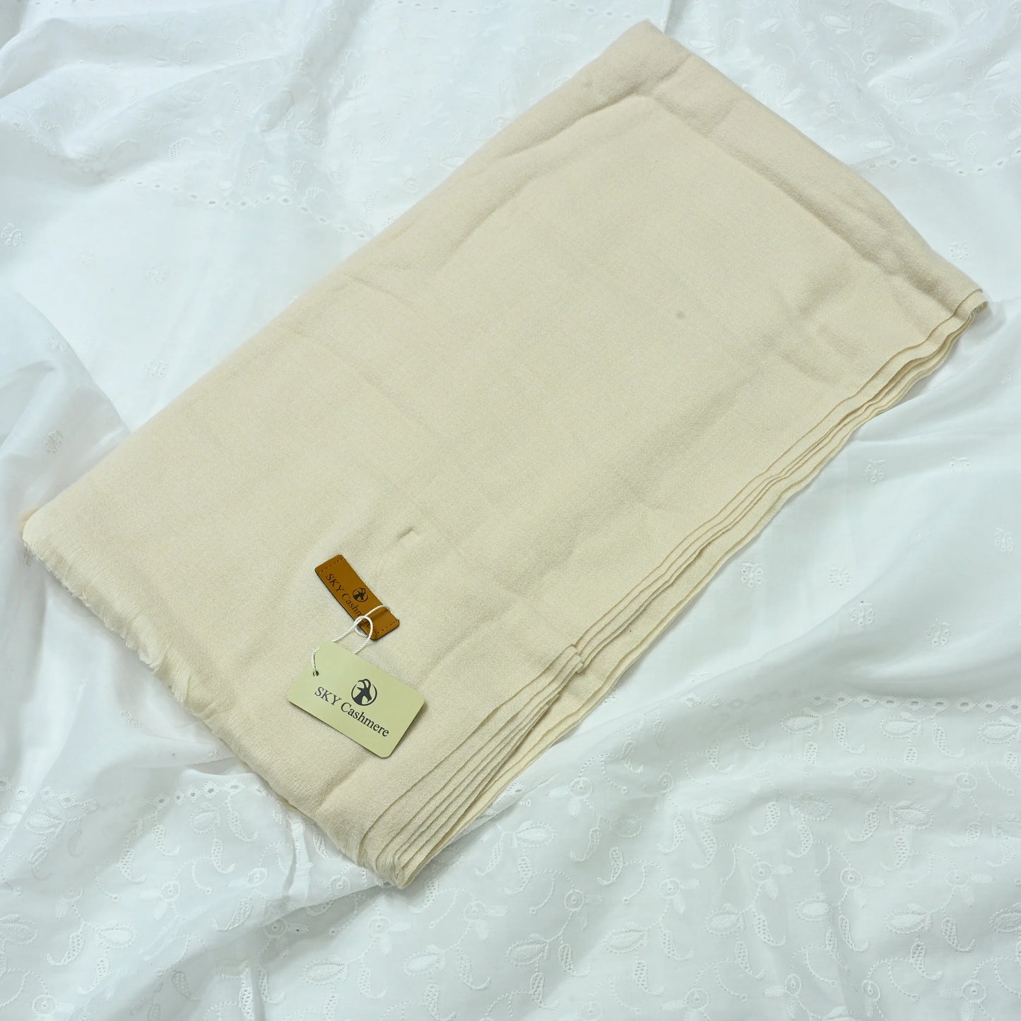 Plain Cashmere Nepali Shawl