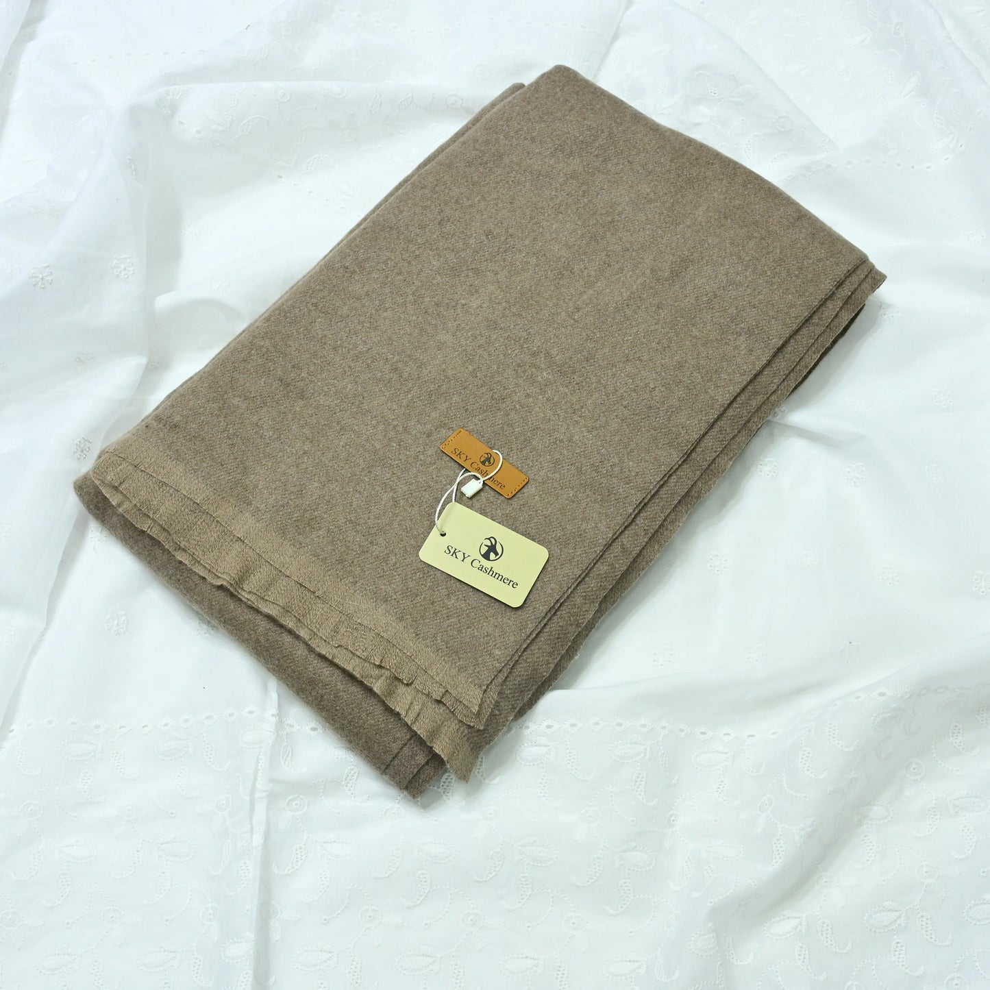 Plain Cashmere Nepali Shawl